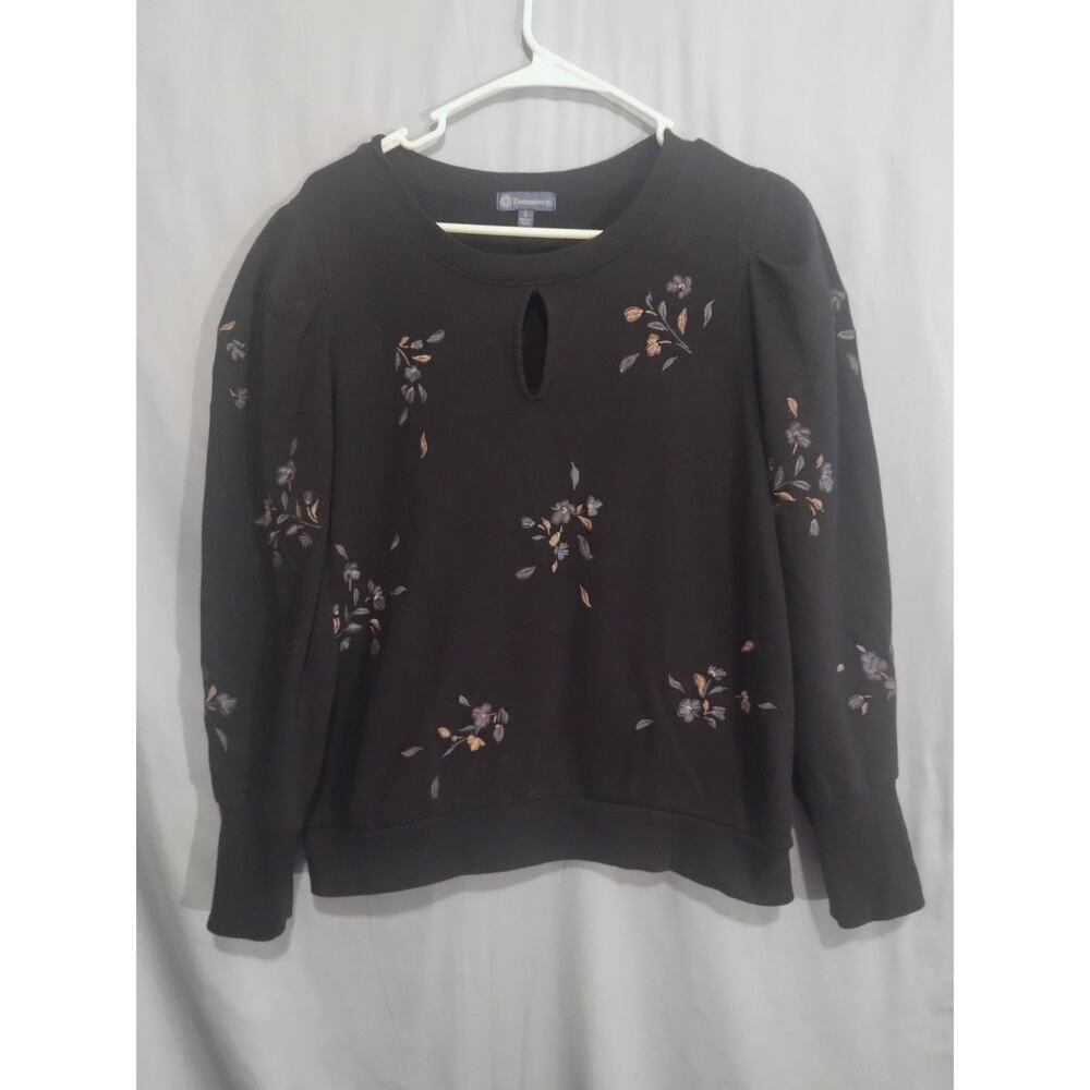 Democracy Floral Puff Sleeve Top